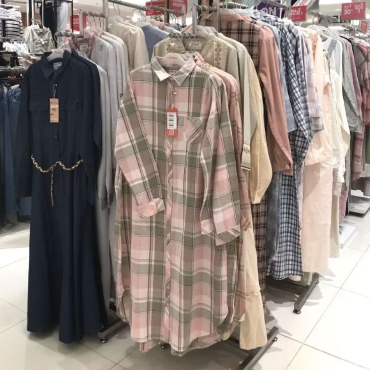 TRISET GAMIS LEBARAN/CASUAL/LADIES/DRESS