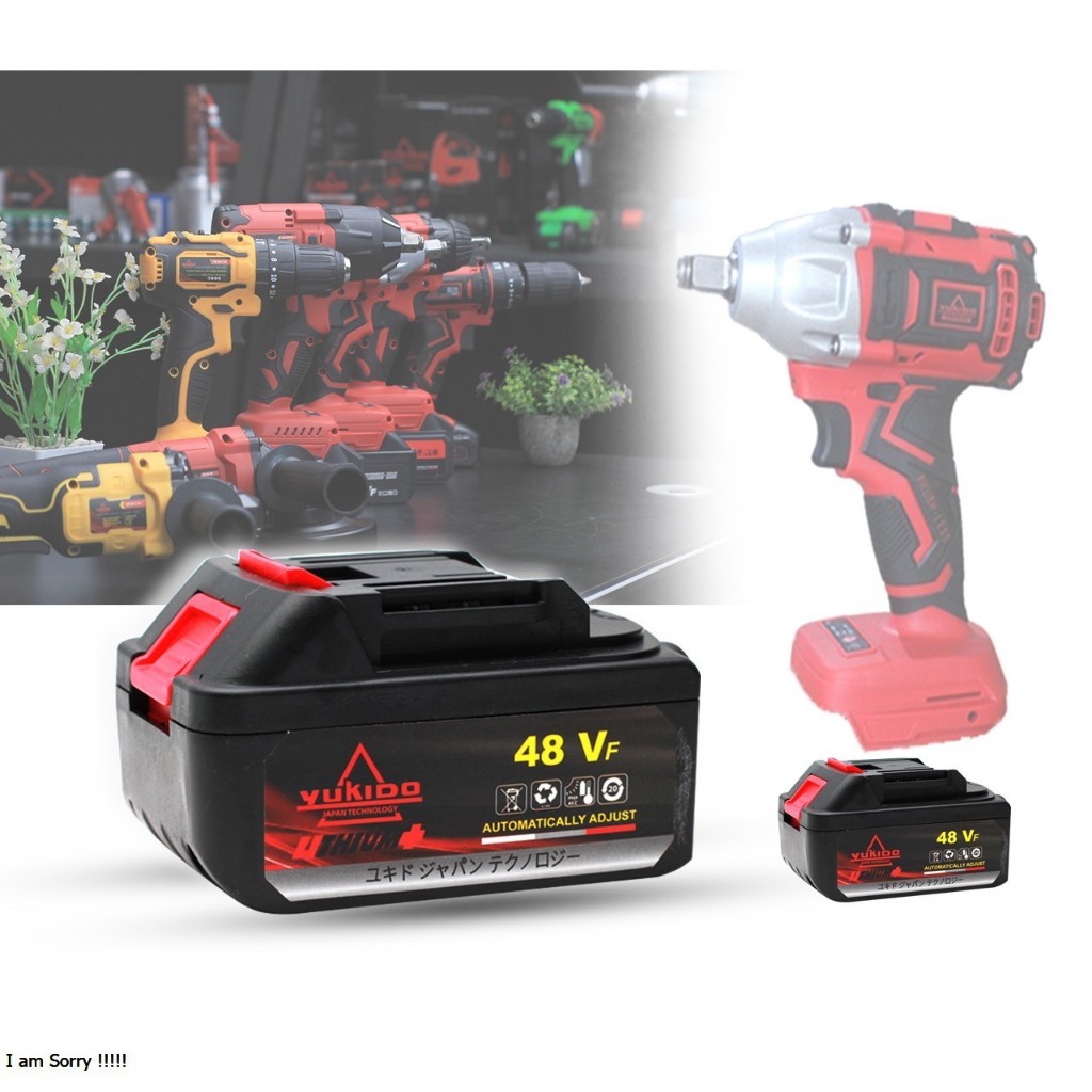 [COD] Baterai lithium-ion 48V  perkakas listrik isi ulang baterai baterai lithium-ion