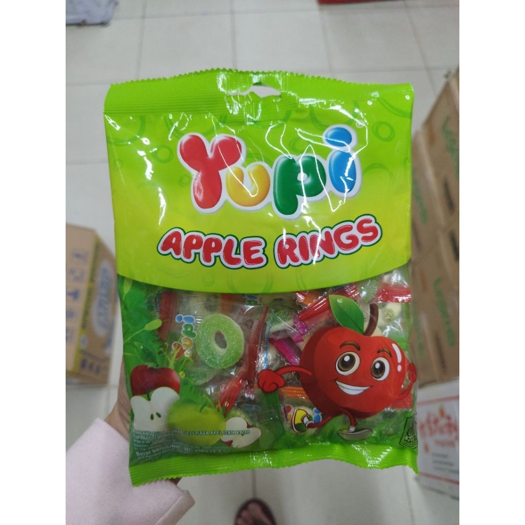 

Permen jelly Gummy rasa Apel