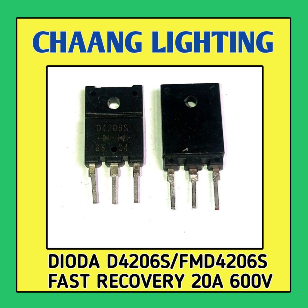 DIODA D42065 FAST RECOVERY 20A 600V FMD42065 20A 600V