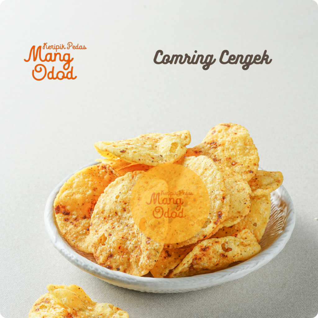 

Comring Cengek Kriuk Asli Sunda. Pedas Adonan, Seuhah, Renyah, Enak!