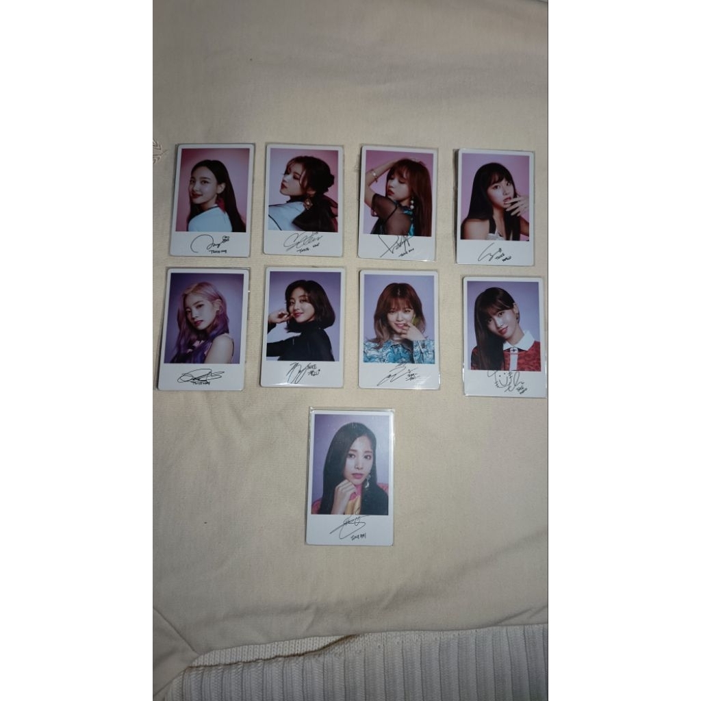 TWICE * 1 set ttd RARE (POB) 10 photochard⭐(OFFICIAL)⭐ twice YES OR YES RARE