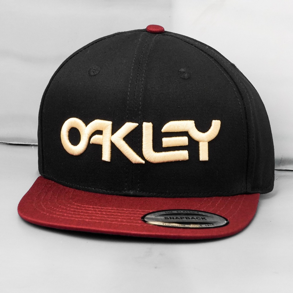 Topi Oakley Snapback Pria Import Mirror Original