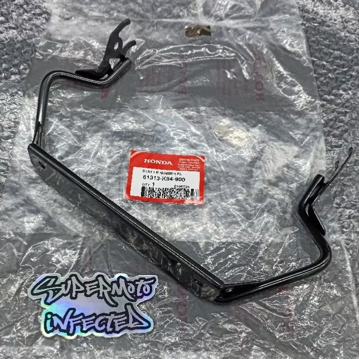 dudukan plat nomor depan CRF 150 L original honda