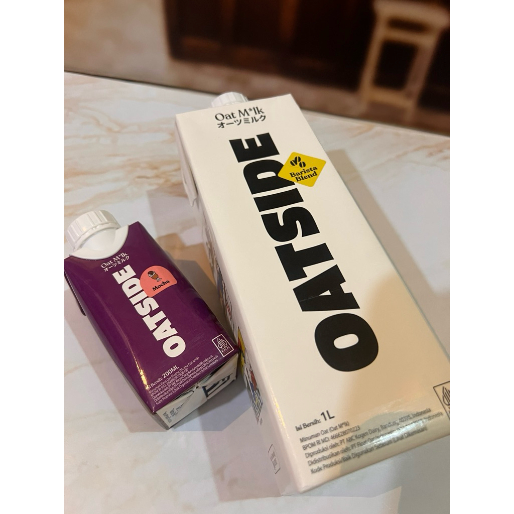 

Oatside Milk Varian Barista 1 Liter Free Oatside Mocha 200Ml