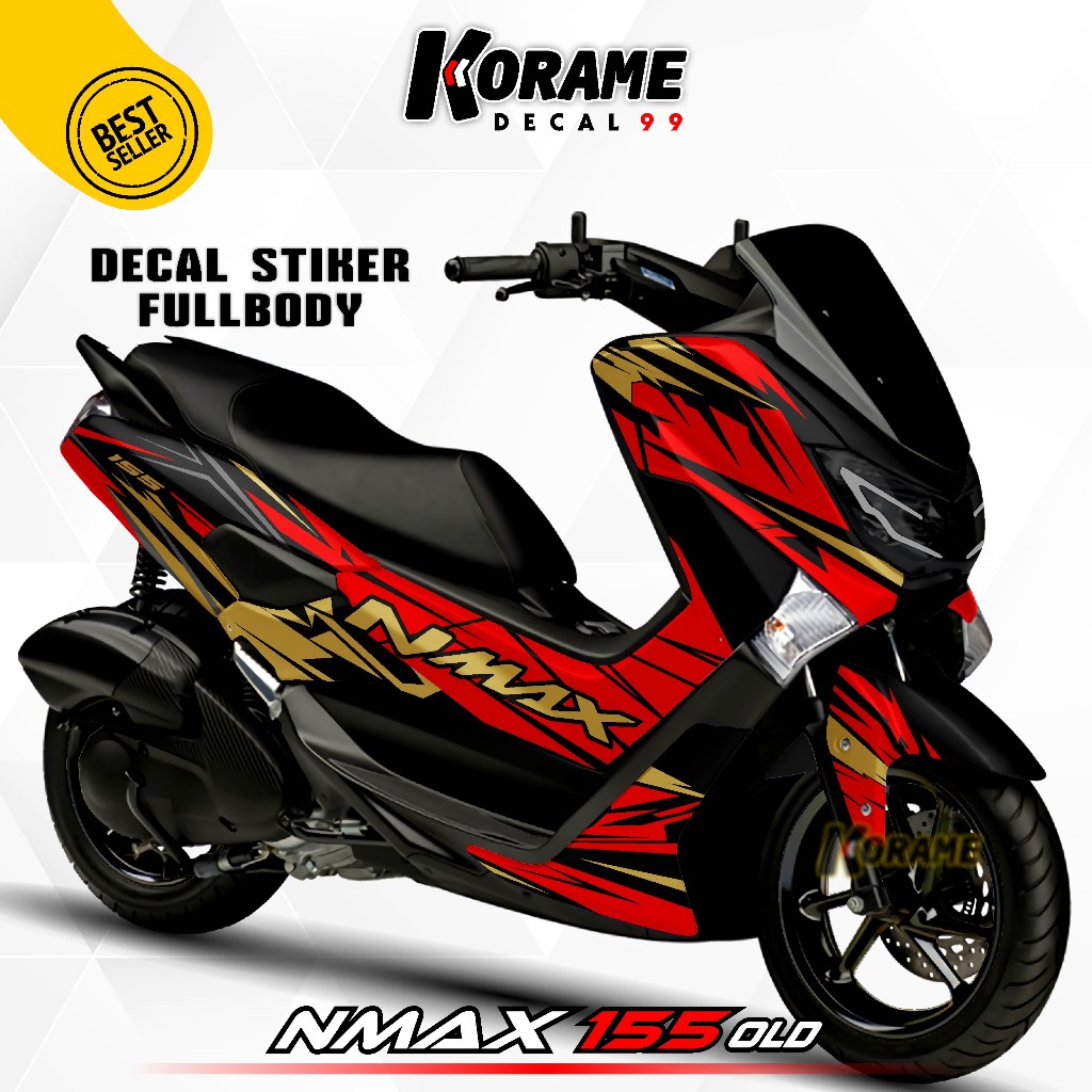 Decal NMAX OLD 155 Full Body // Decal Nmax Old 155 Grafick NMAX GP Series Edition Fullbody