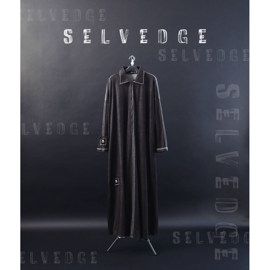 Preloved Abaya Selvedge Sidra
