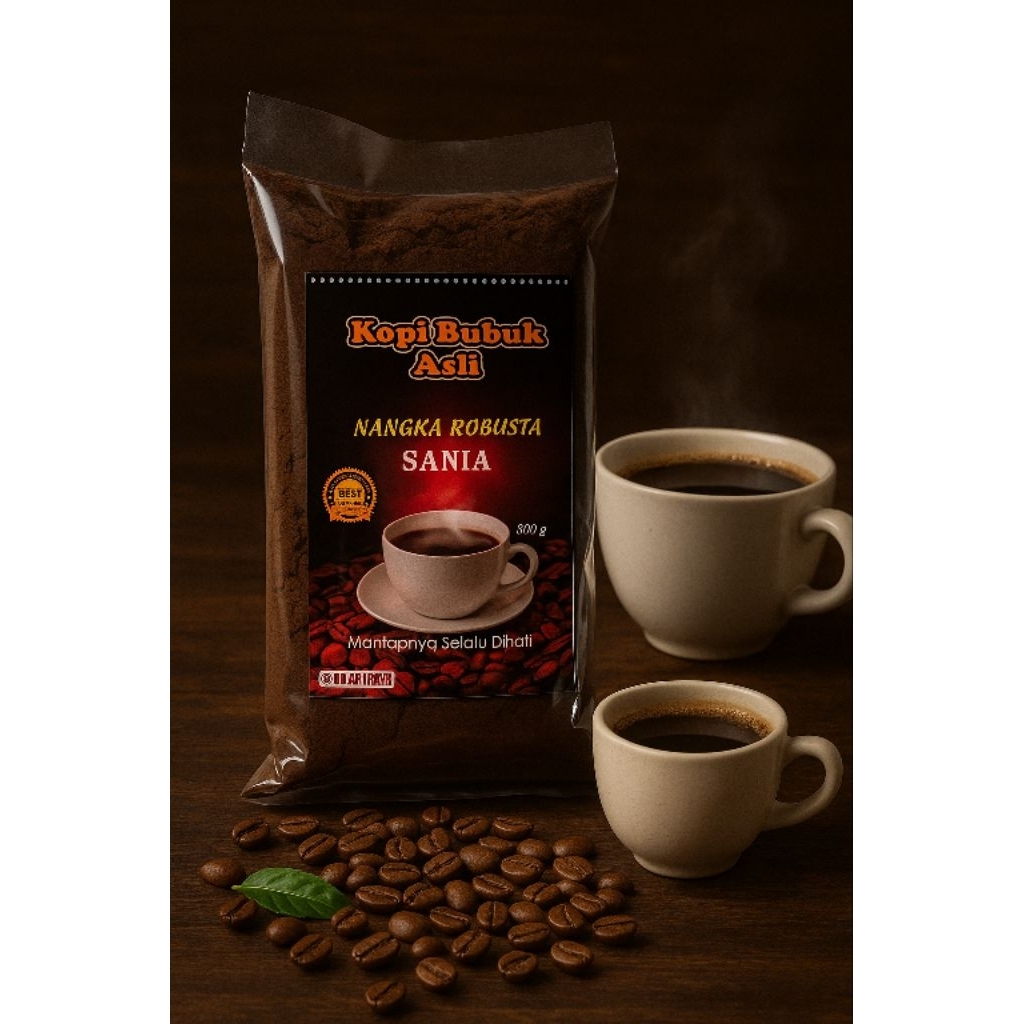 

Kopi Bubuk Asli Nangka Robusta SANIA | Kopi Bubuk Pilihan