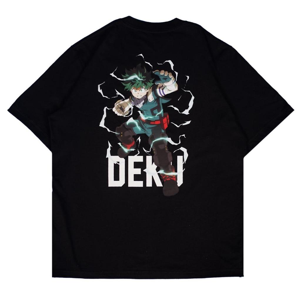 [HOT] FTH x EVOS x MHA "Izuku Midoriya" Black Tshirt Unisex