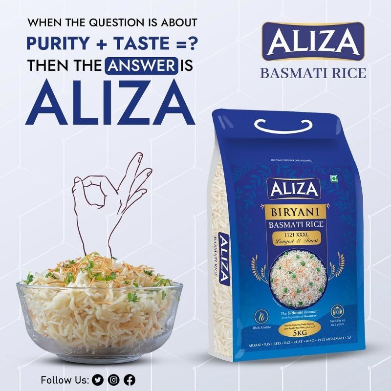 

Beras Basmati Aliza 5 Kilogram