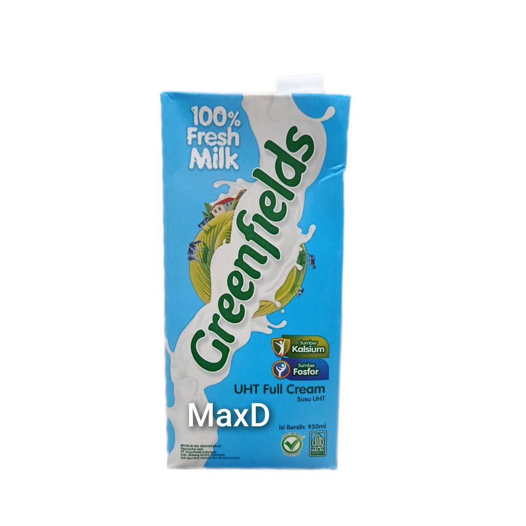 

Susu Greenfields Fresh Milk UHT Full Cream 950 ml 1 Pcs