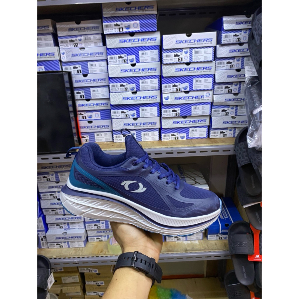 Sepatu Astec original pria/ Astec Leaf mens running shoes -navy