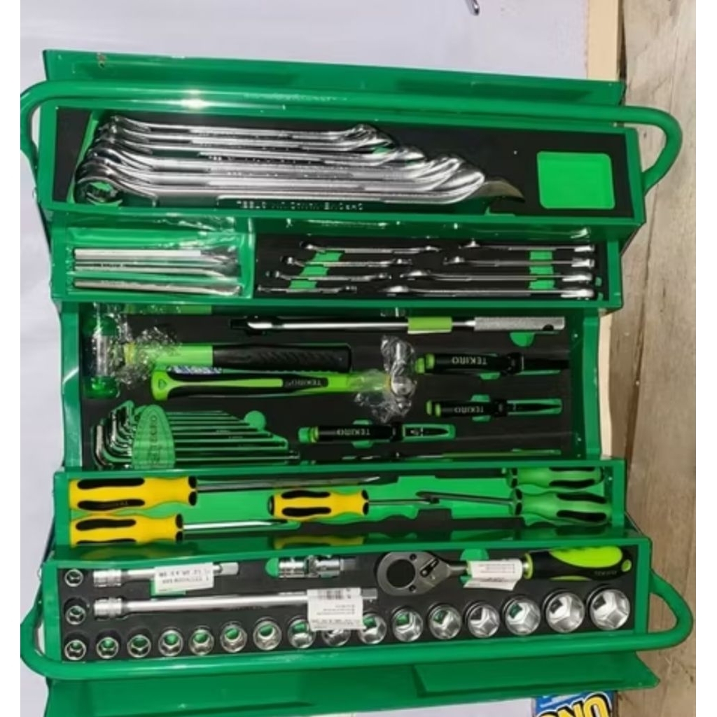 Tekiro Tools Box Set 66 Pcs / Mechanic Tool Box Set 66 pcs