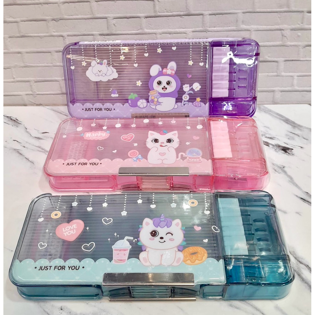 

TEMPAT PINSIL MAGNET TRANSPARAN 35336-B ADA RAUTAN