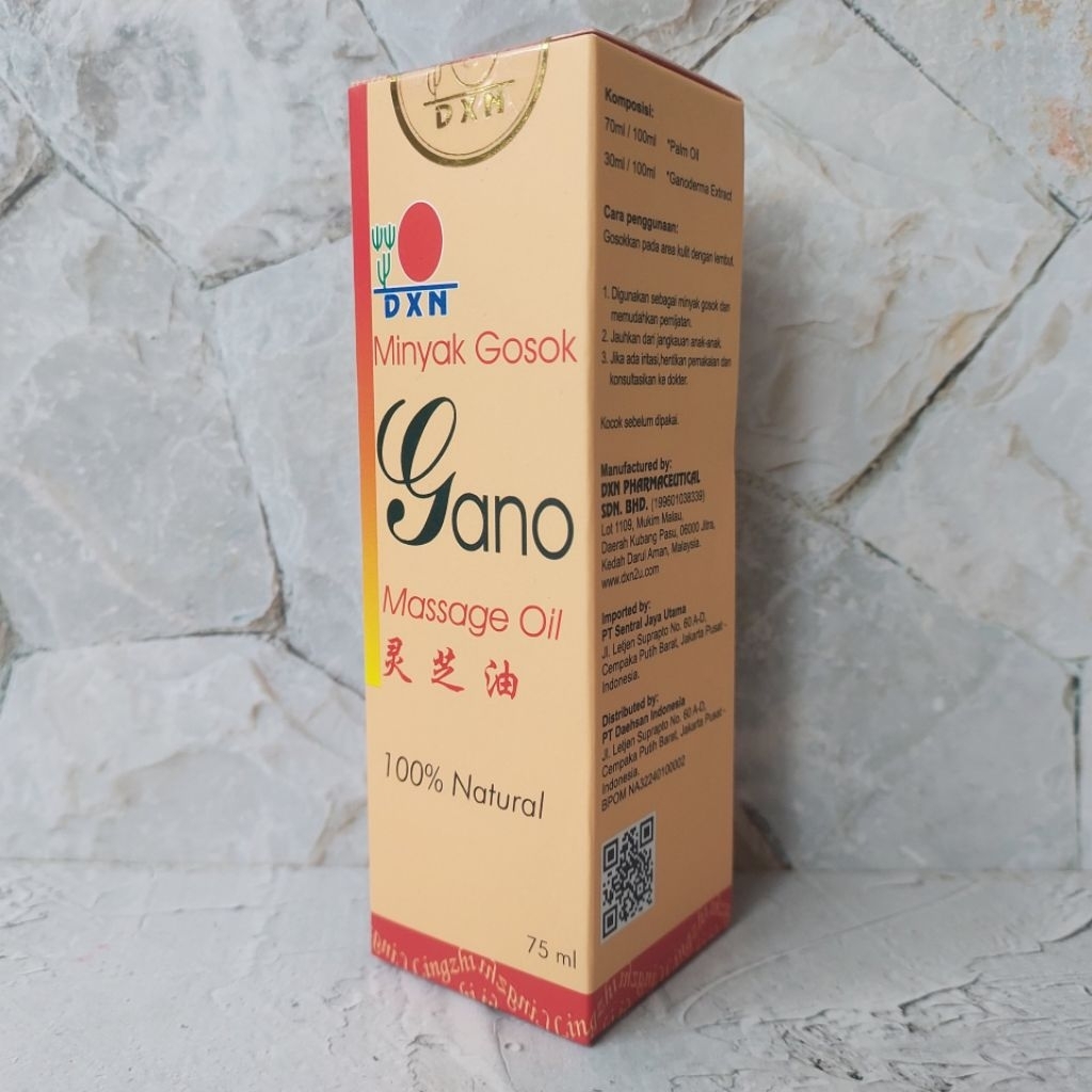 Gano Massage Oil - Minyak Lingzhi - DXN / Daxen