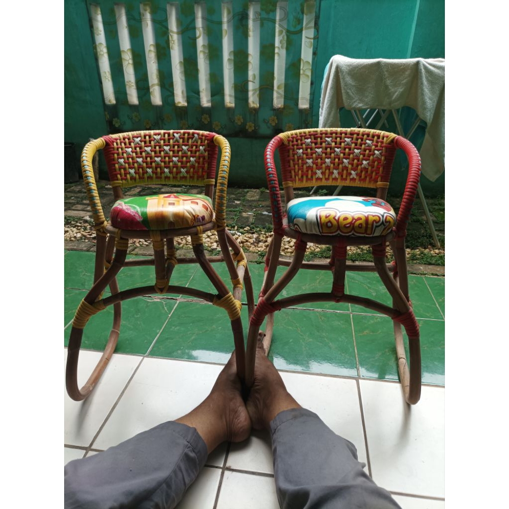 kursi rotan anak untuk motor nmax aerox pcx