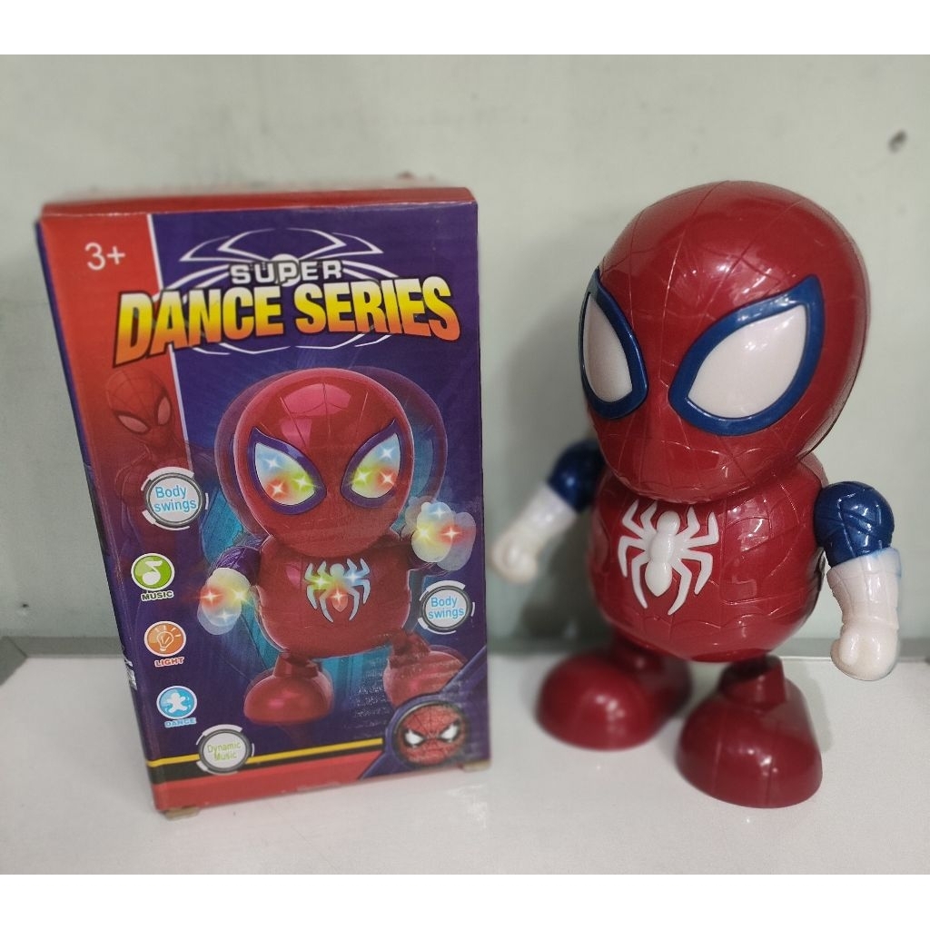 mainan robot Spiderman