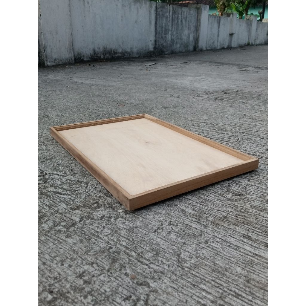nampan / baki kayu 60x40