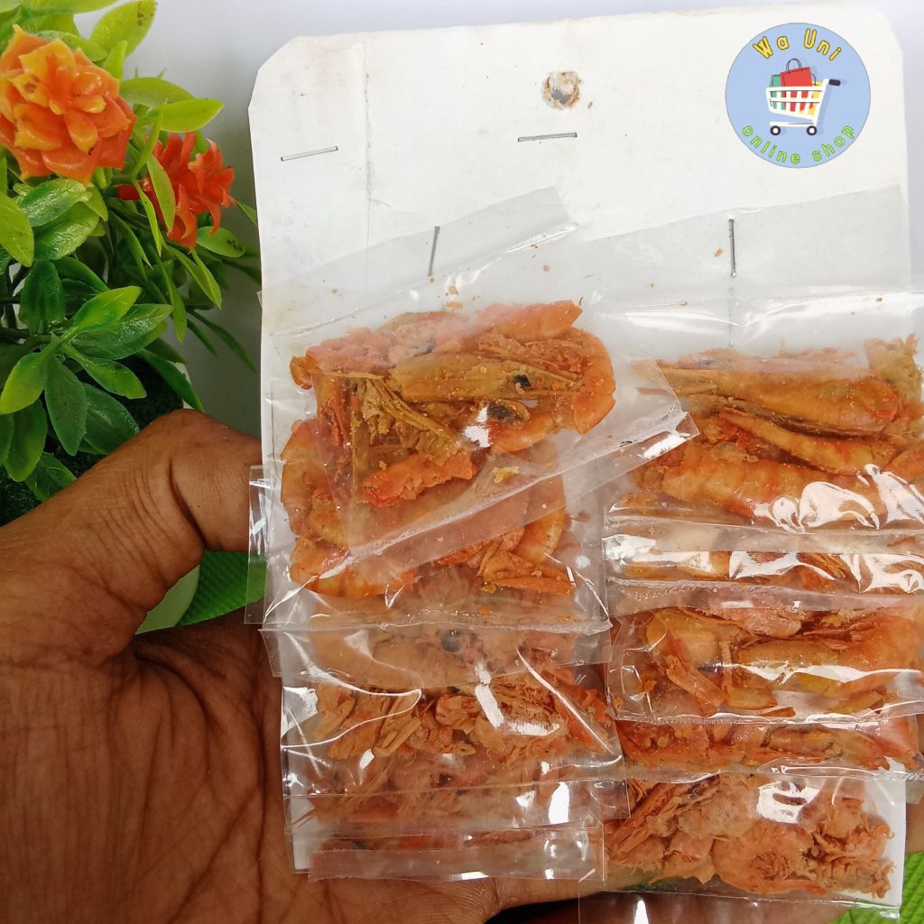 

Udang ebi kering renceng isi 10 bungkus - bahan masakan - bahan makan - penyedap