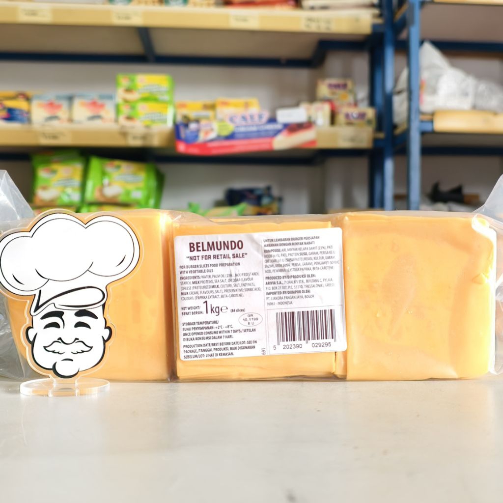 

Belmundo Redcheddar 1Kg (84Slice) / Belmundo Slice Orange 1Kg / Belmundo Slice Burger Orange 1Kg