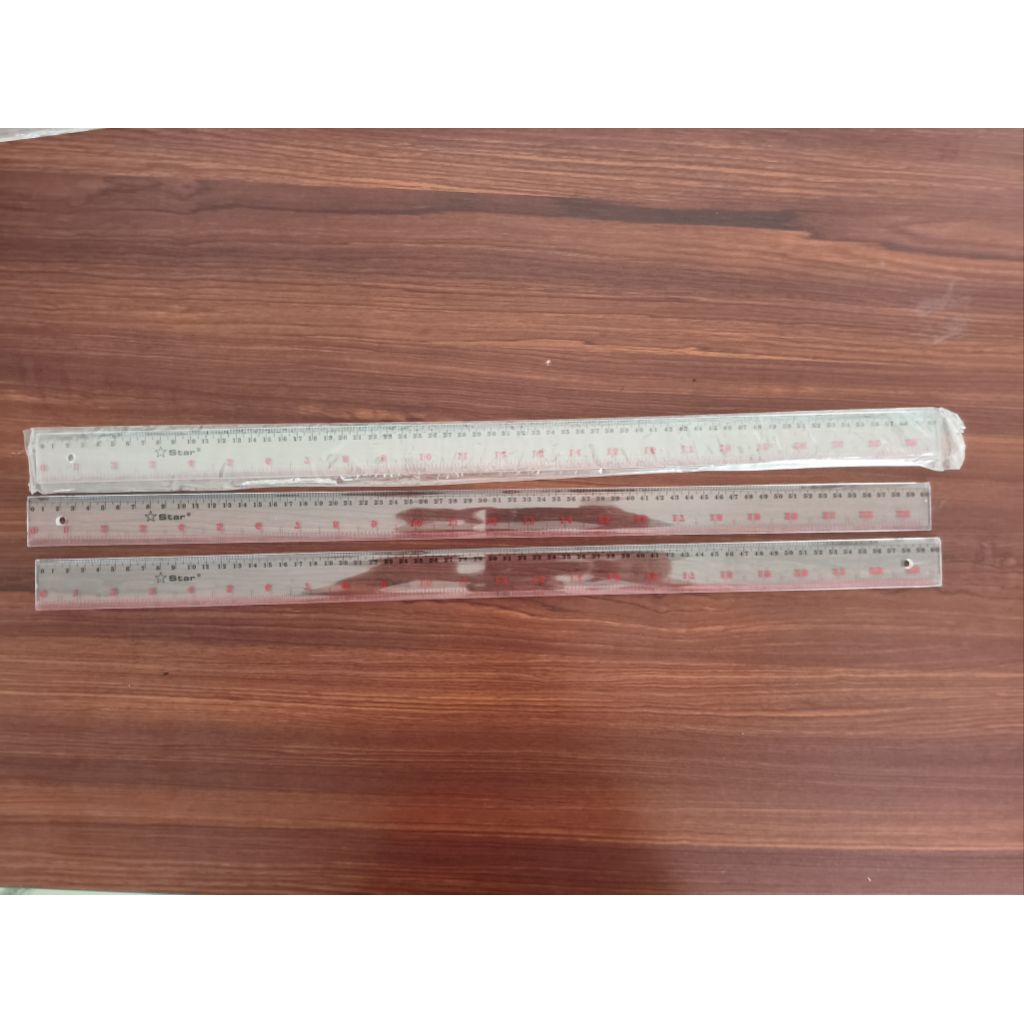 

PENGGARIS / RULER MIKA 60Cm MERK STAR