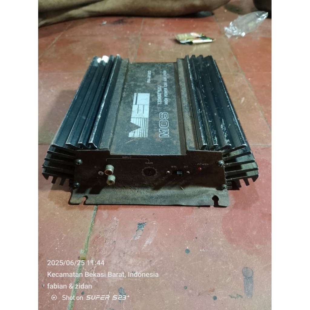 power amplifier mobil 2 chanel