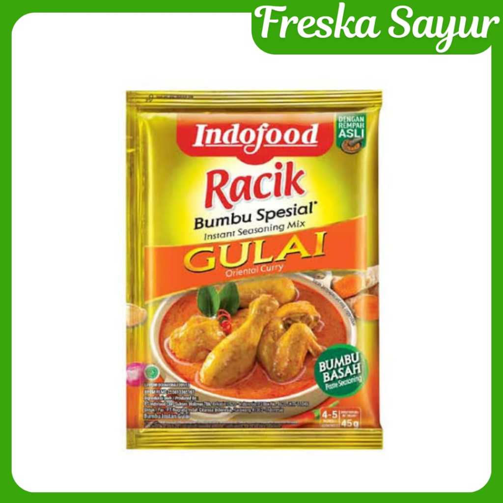 

Racik Bumbu Basah Gulai Instan Indofood 45 gr