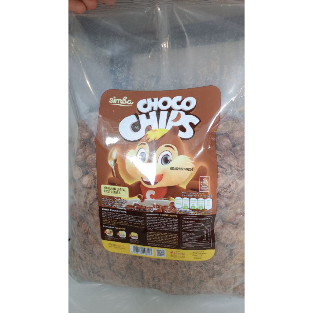 

Cereal SIMBA Choco Crunch 950 gr / 1 kg Rasa Coklat sertifikat Halal