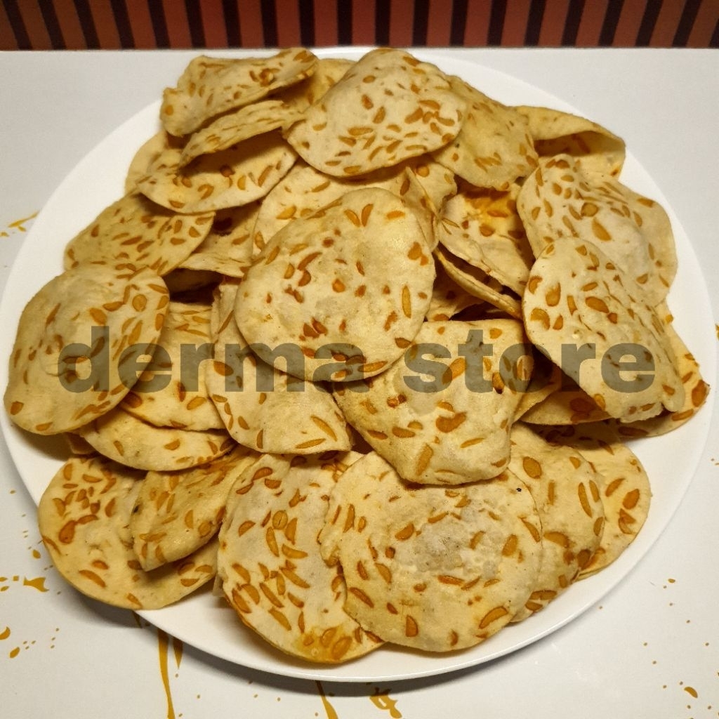 

Keripik Tempe Sagu 200 Gram - Kripik Tempe - Tempe Sagu