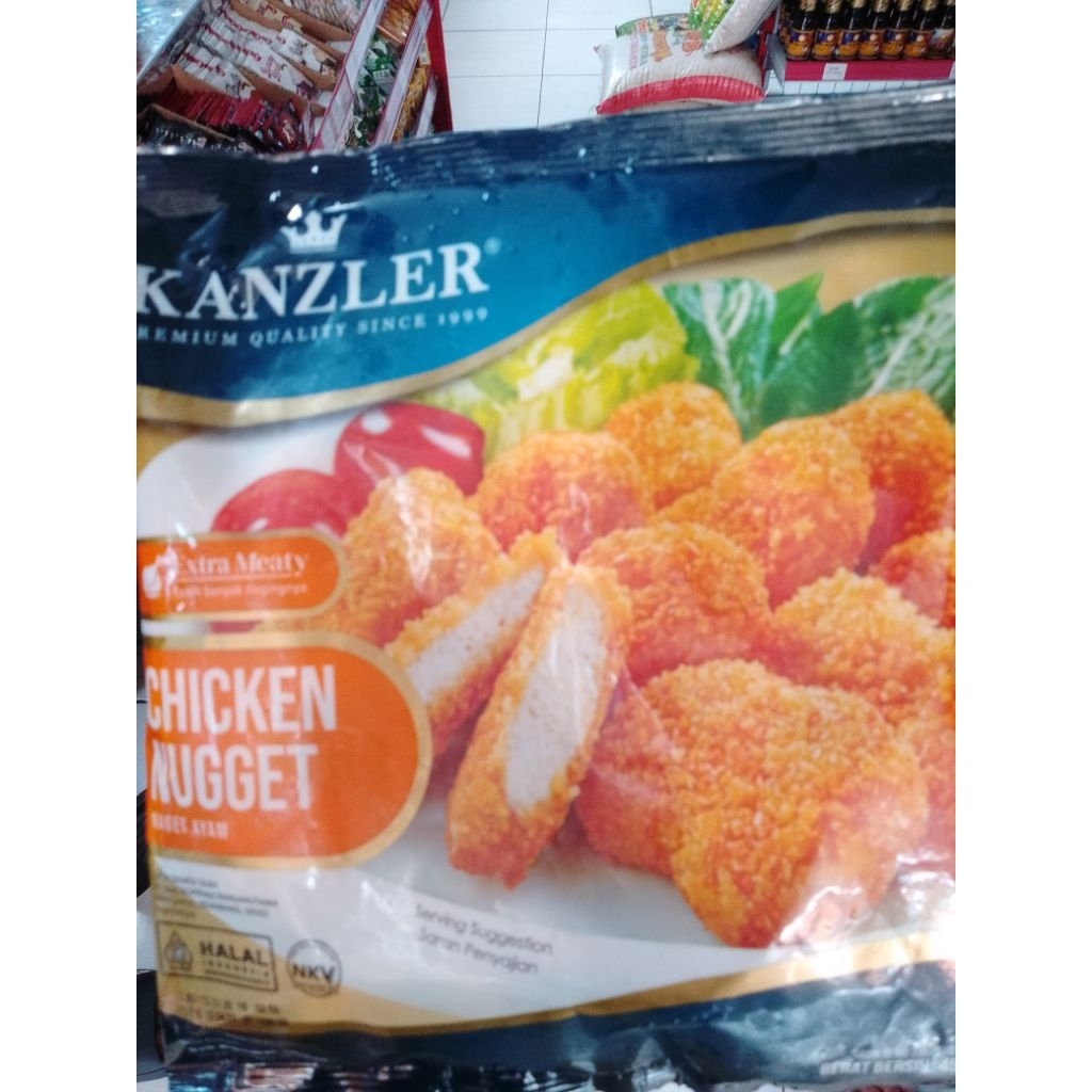 

Kanzler chicken nugget 450Gram