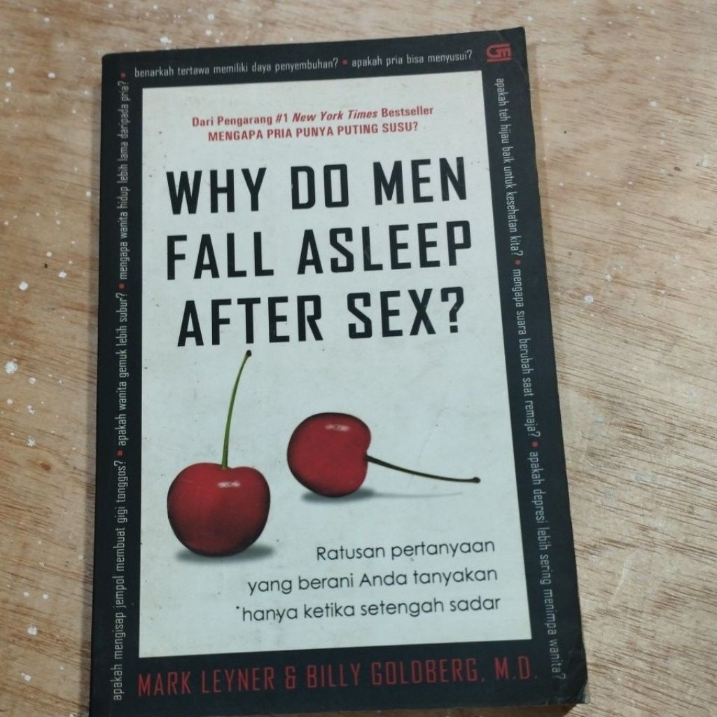 Buku Original Why Do Men Fall Asleep After Sex
