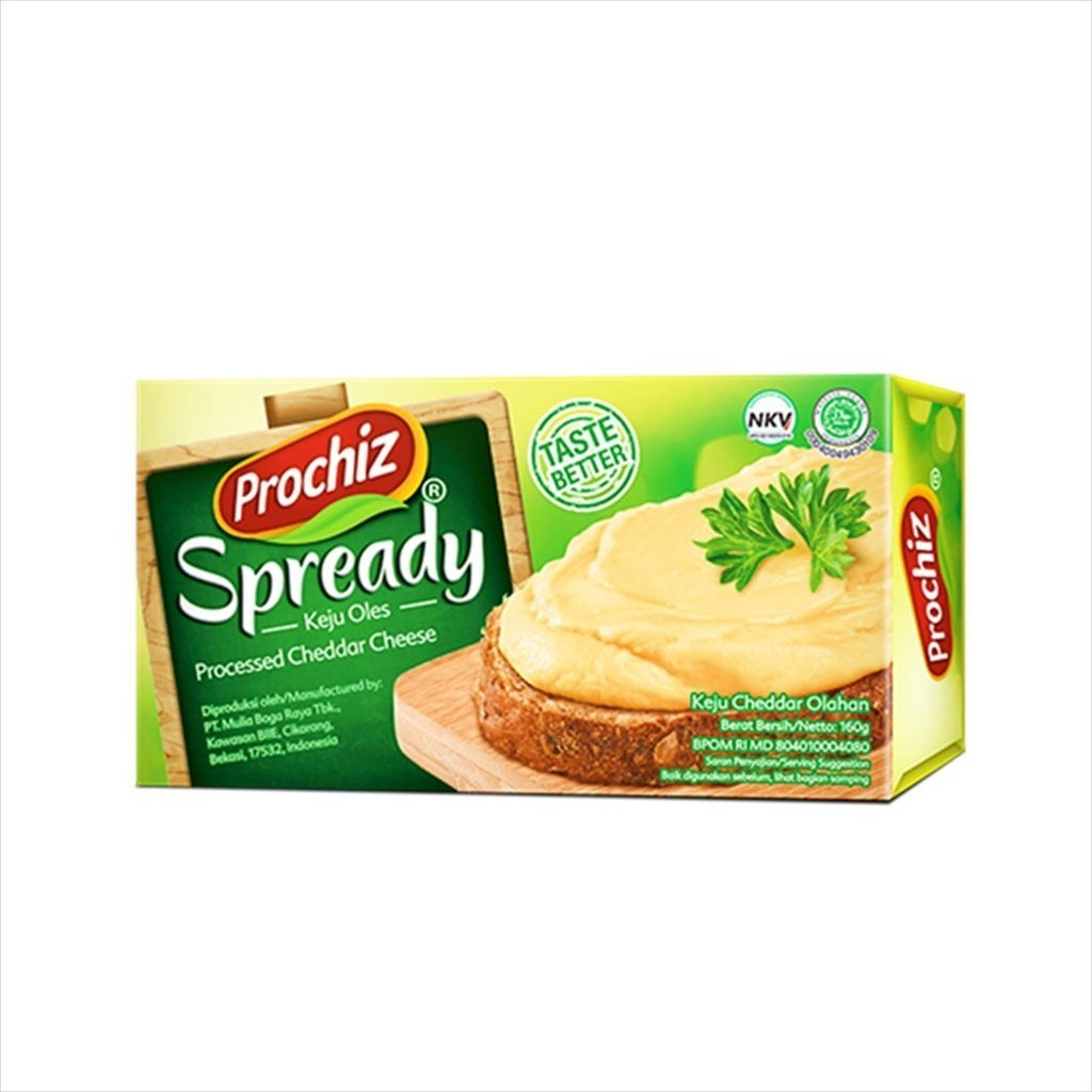

PROCHIZ SPREADY KEJU OLES 160GR