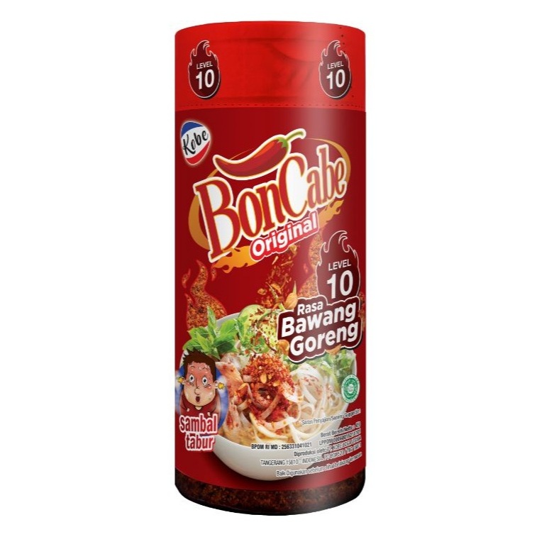 

bon cabe level 10 bawang goreng 50