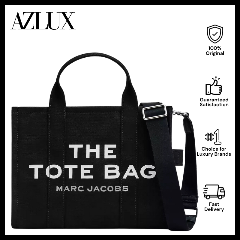 Marc Jacobs The Canvas Medium Tote Bag Black