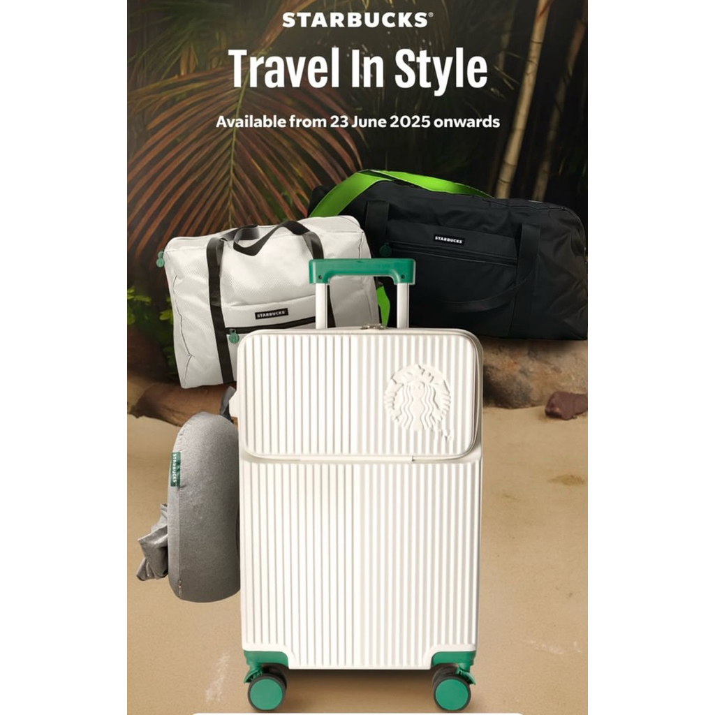 [ORIGINAL] New Starbucks Travel & Gym Foldable Bag from Starbucks Malaysia