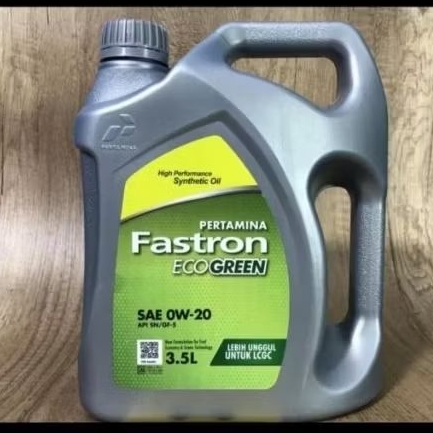 Oli Pertamina Fastron Eco Green SAE 0W-20 3,5 Liter Original