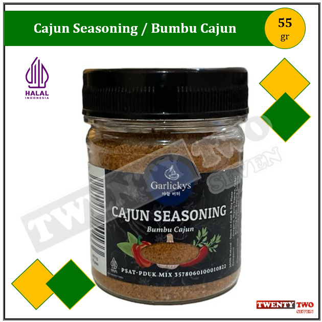 

[doz]|3X Garlickys Cajun Seasoning 55 gr