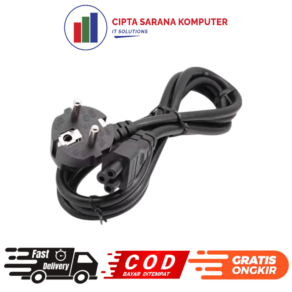Kabel Power Adaptor Notebook / Kabel Adaptor Laptop / Kabel Power Laptop