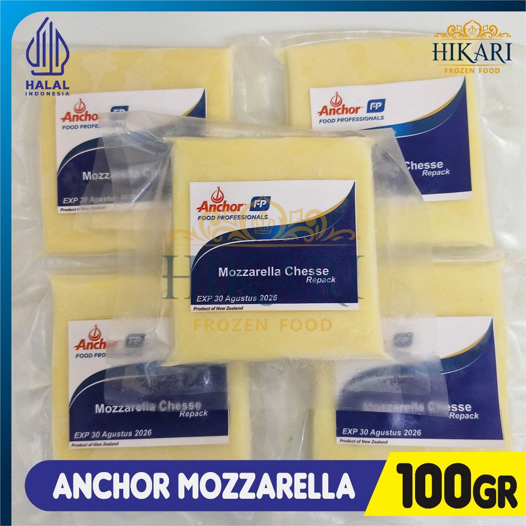 

Anchor Keju Mozzarella - Anchor Mozzarella Chesse 100gr