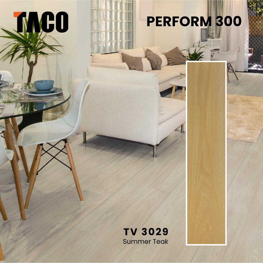 TACO LANTAI VINYL taco 3mm lantai vinyl wood series harga perbox