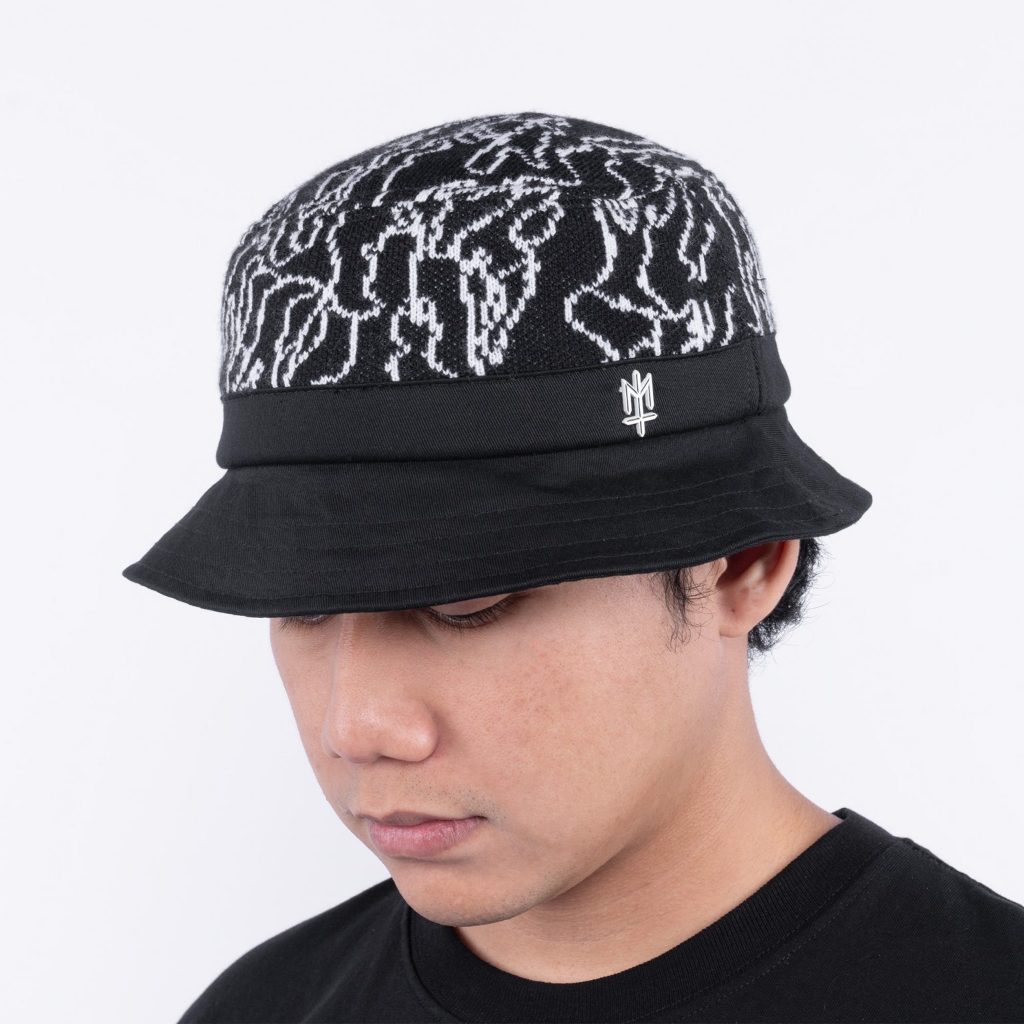 NELYVE MATERNAL DISASTER TOPI RIMBA RAJUT BUCKET HAT KNIT ORIGINAL