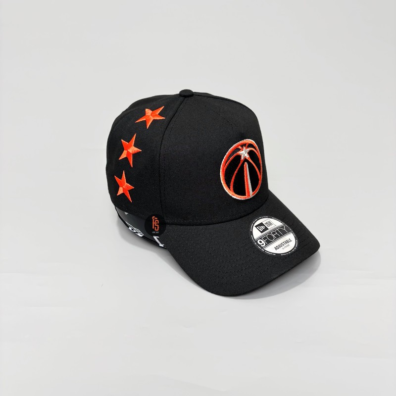 TOPI NEW ERA ORIGINAL 940 A FRAME WASWIZ BLACK