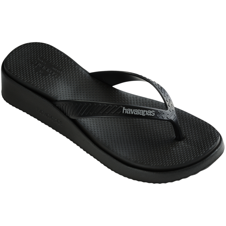 Havaianas 0090 High Platform Ii - Black - Sandal Wanita