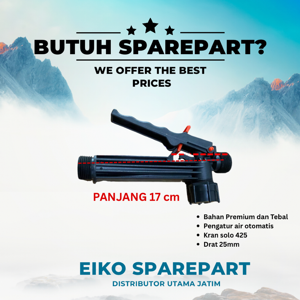 Kran pencet sprayer elektrik solo 425