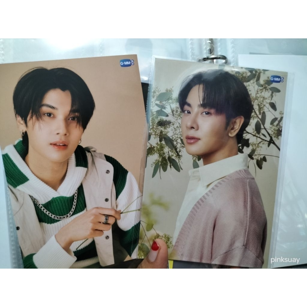 POSCA GASHA dunk blooming mix blooming GMMTV + postcard dunk photocard