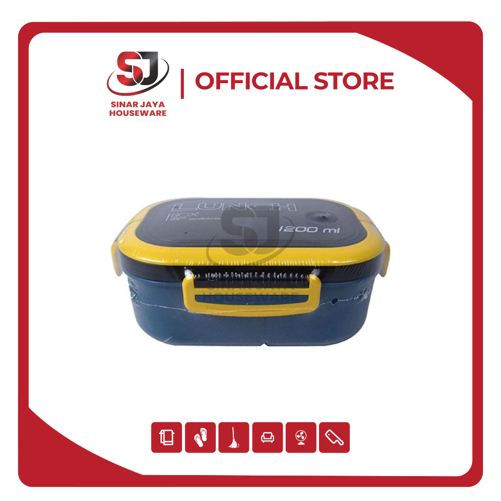 LUNCH BOX 1200ML PFK-09/1200A CATALINA / tepak makan / kotak bekal