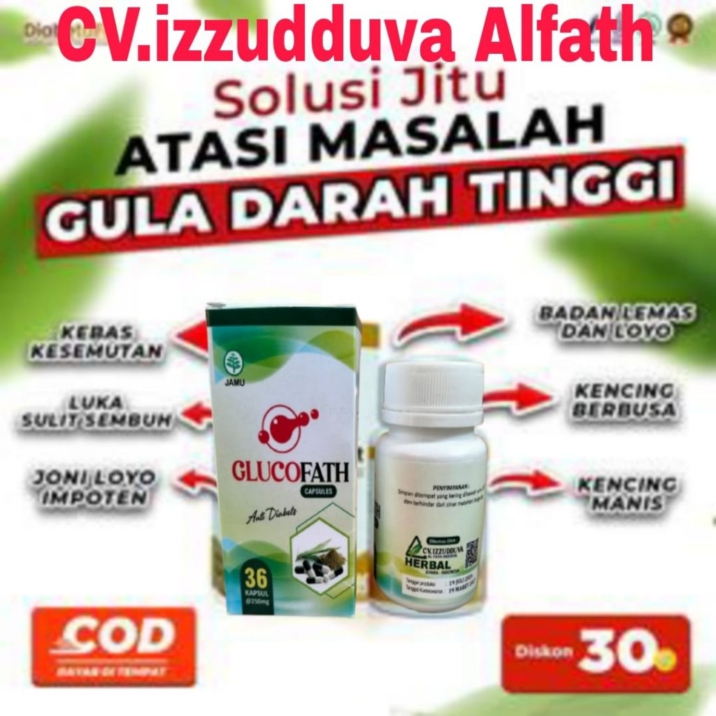 

GlucoFath Jamu Diabetes basah dan Kering