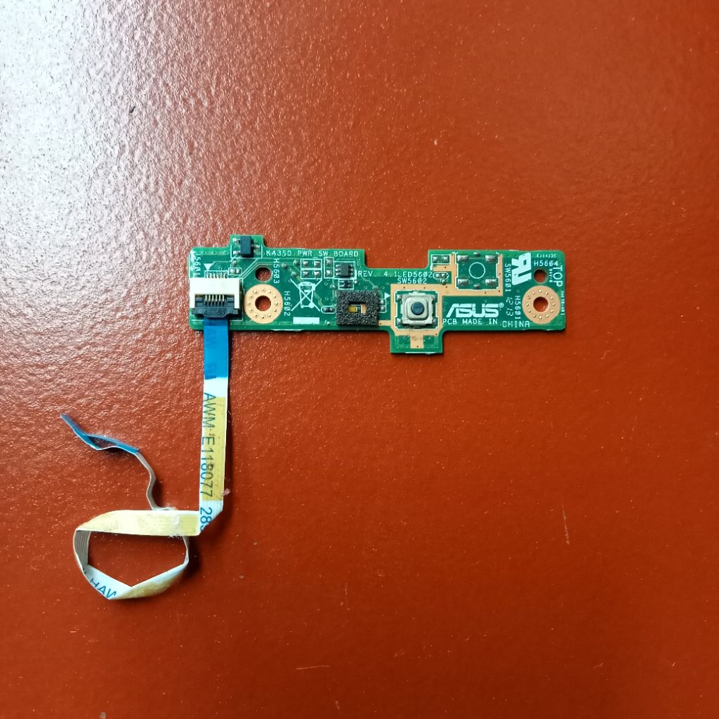 Tombol power button asus a43s switch on off asus a43s