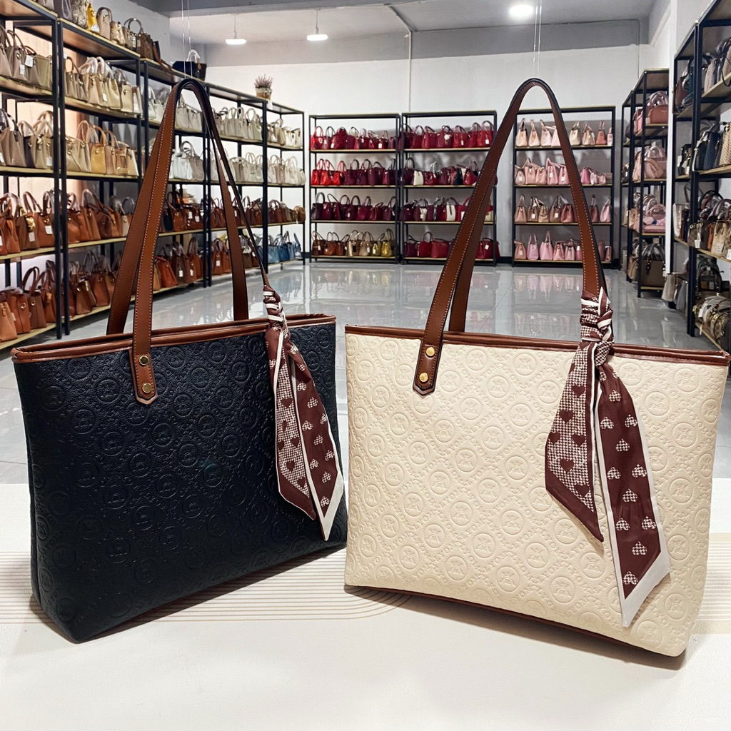 KANACHI.ID - G2172 Totebag Import Tas Linedance Tas Kuliah Viral Tas Kado Guru