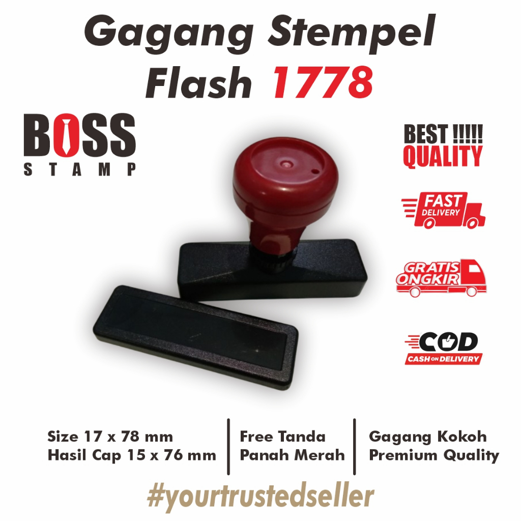 

Gagang Stempel Flash 1778